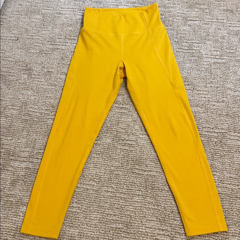 Girlfriend Collective Sunny Yellow Leggings